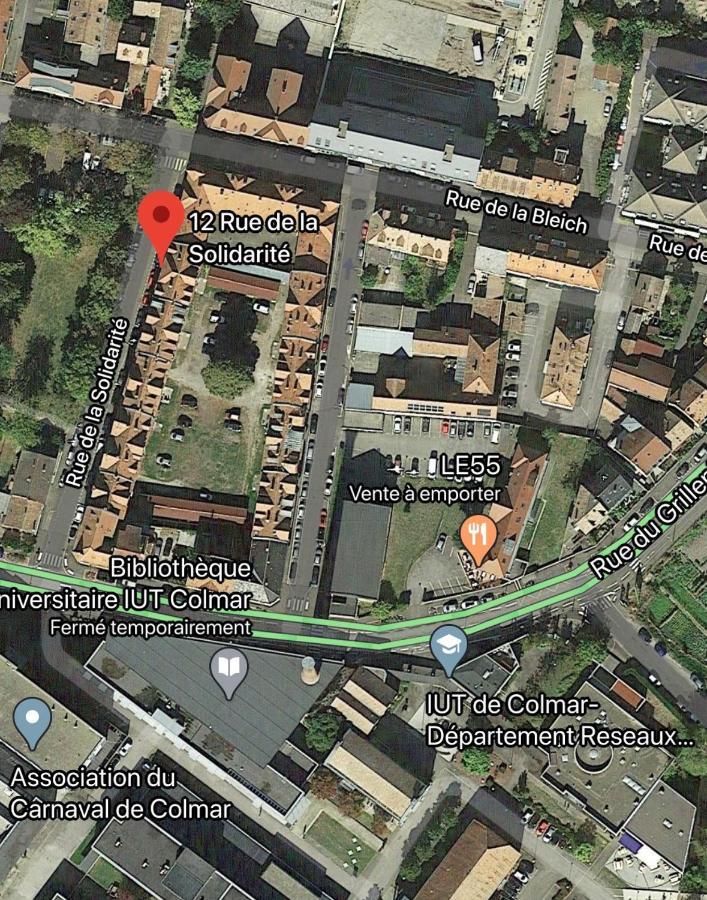 Gite Du Grillen Colmar Exteriör bild